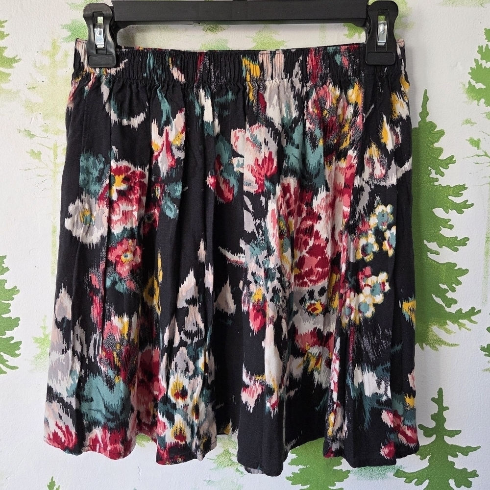 Abercrombie & Fitch Multicolor Floral Mini Skirt